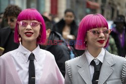 Thom Browne Street Style