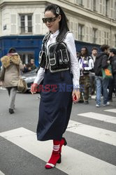 Thom Browne Street Style