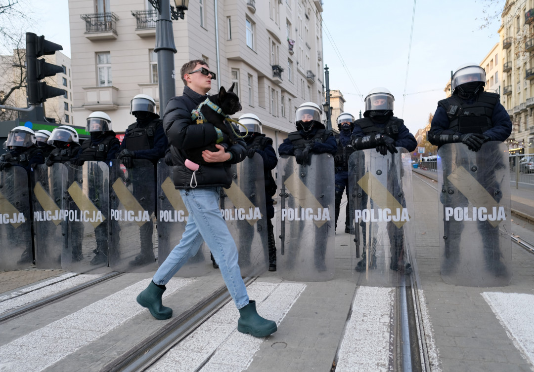 Antyfaszystowskie streetparty w Warszawie